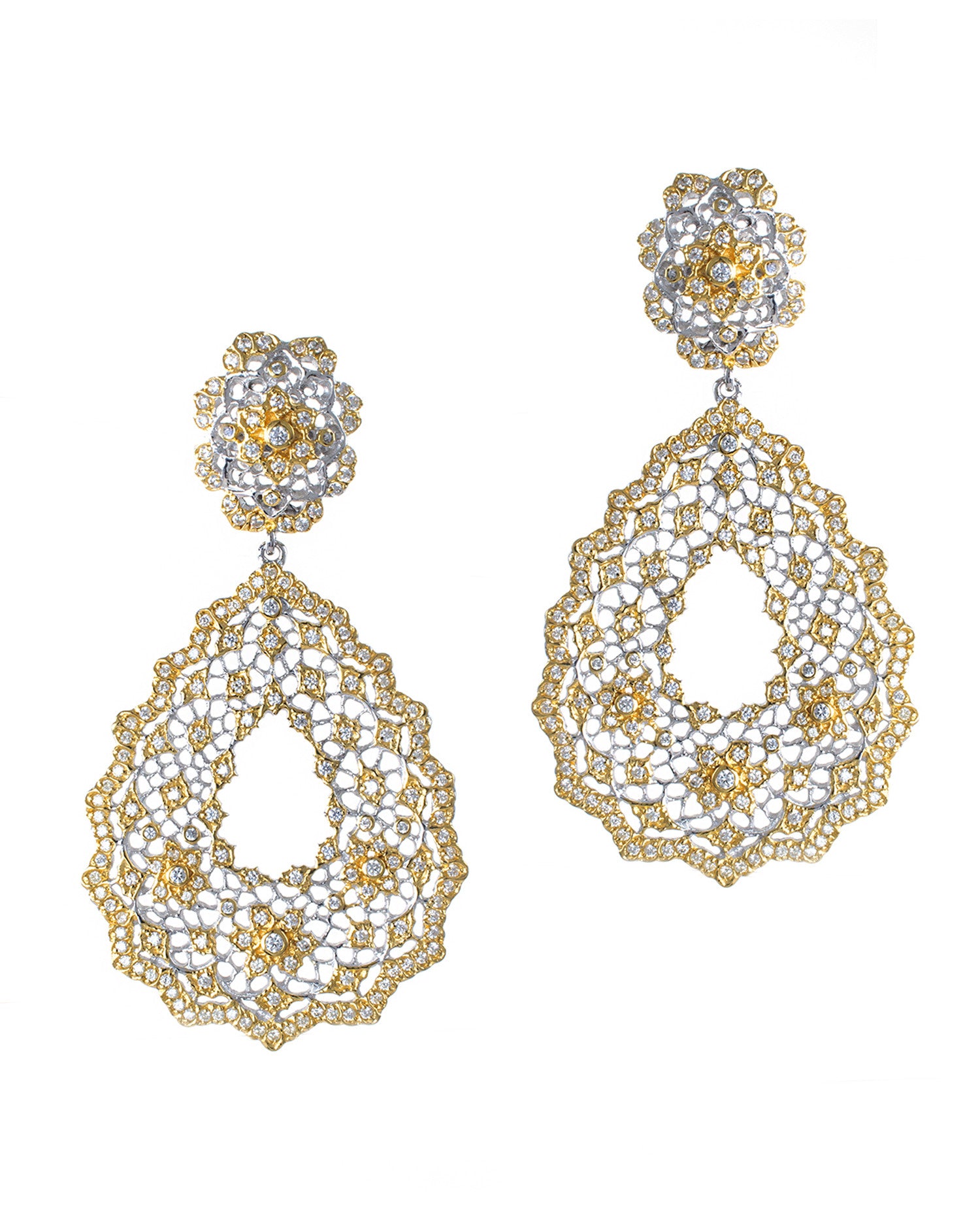 Open Lace Earrings