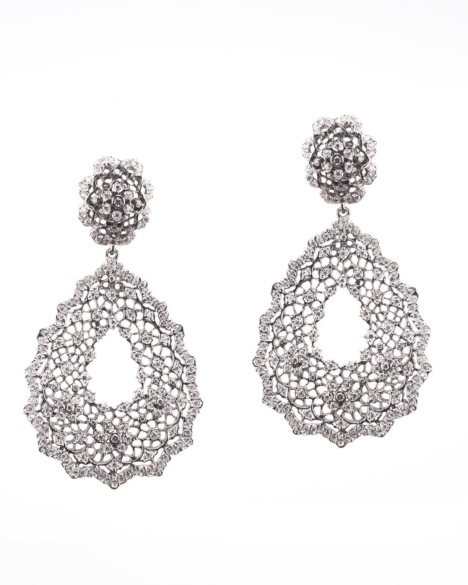 Open Lace Earrings