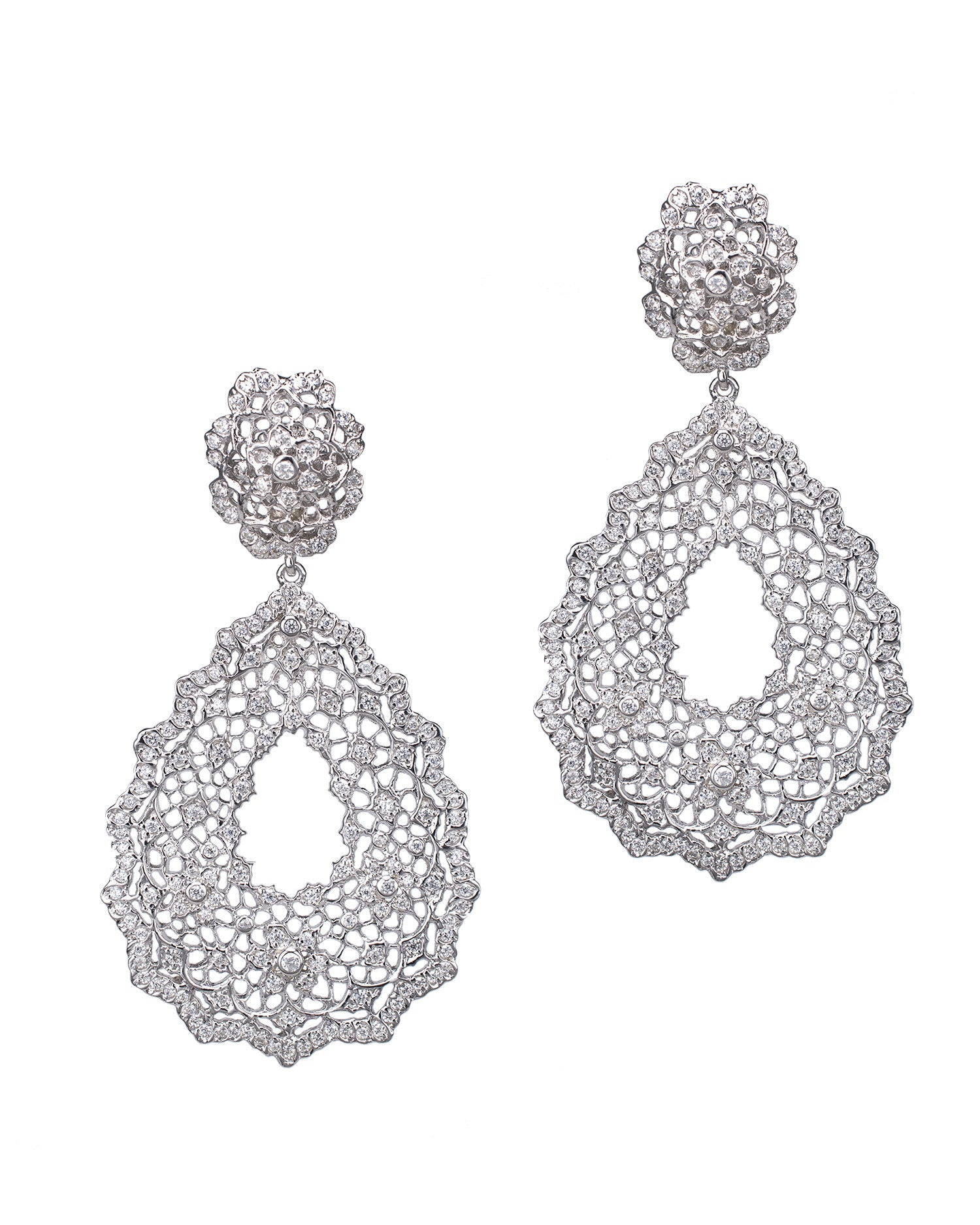 Open Lace Earrings