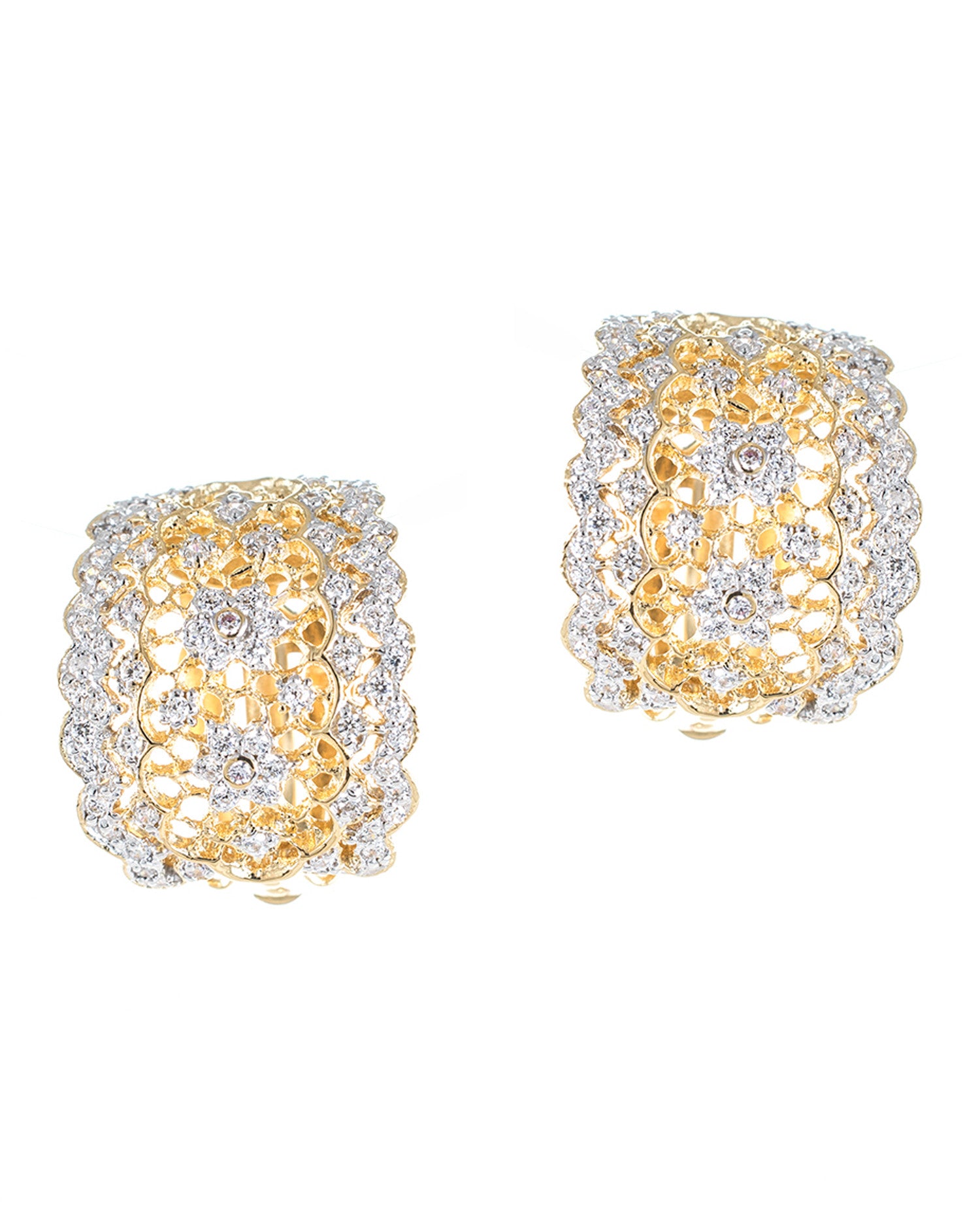 Filigree Hoop Earrings
