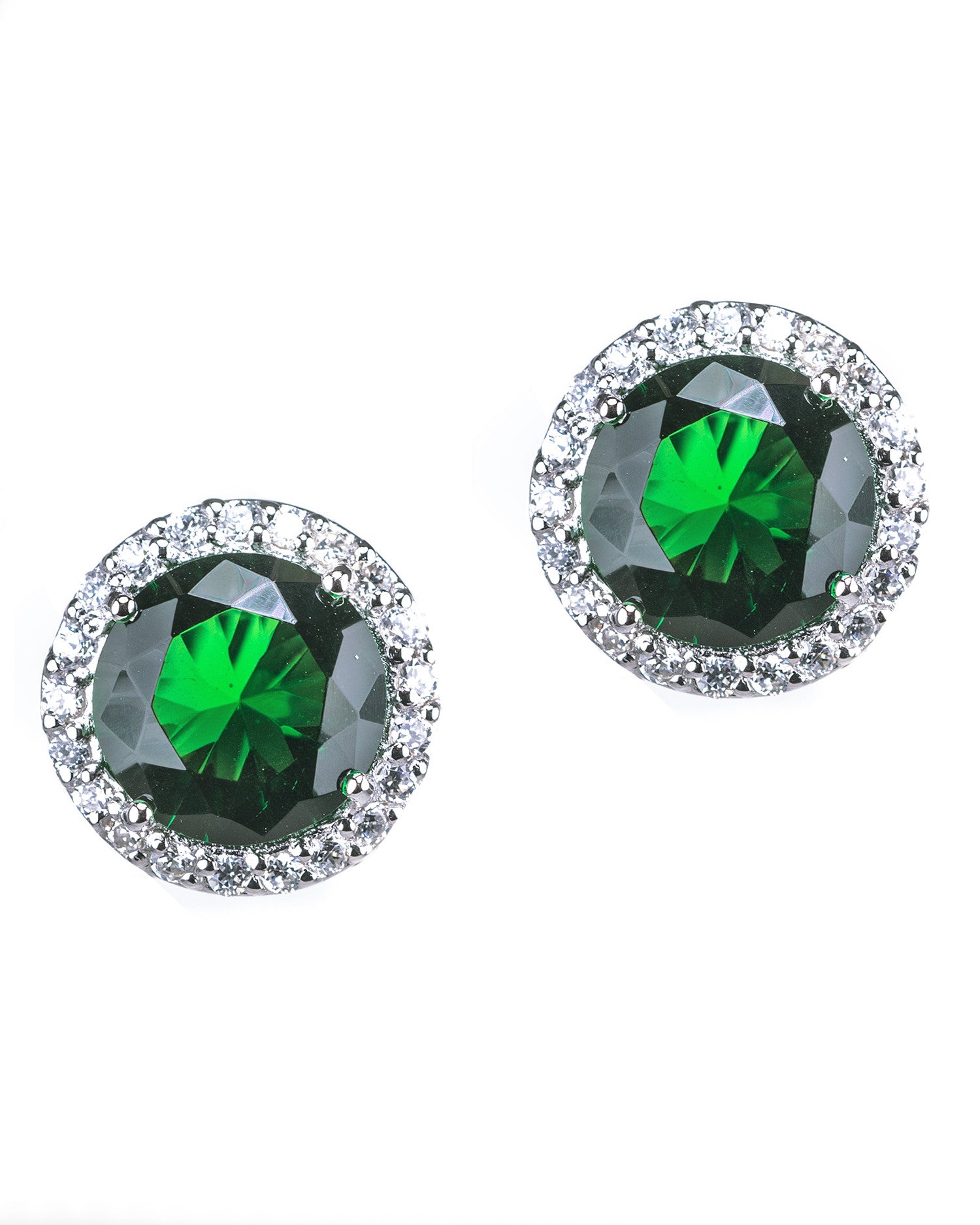 Bright Halo Stud Earrings