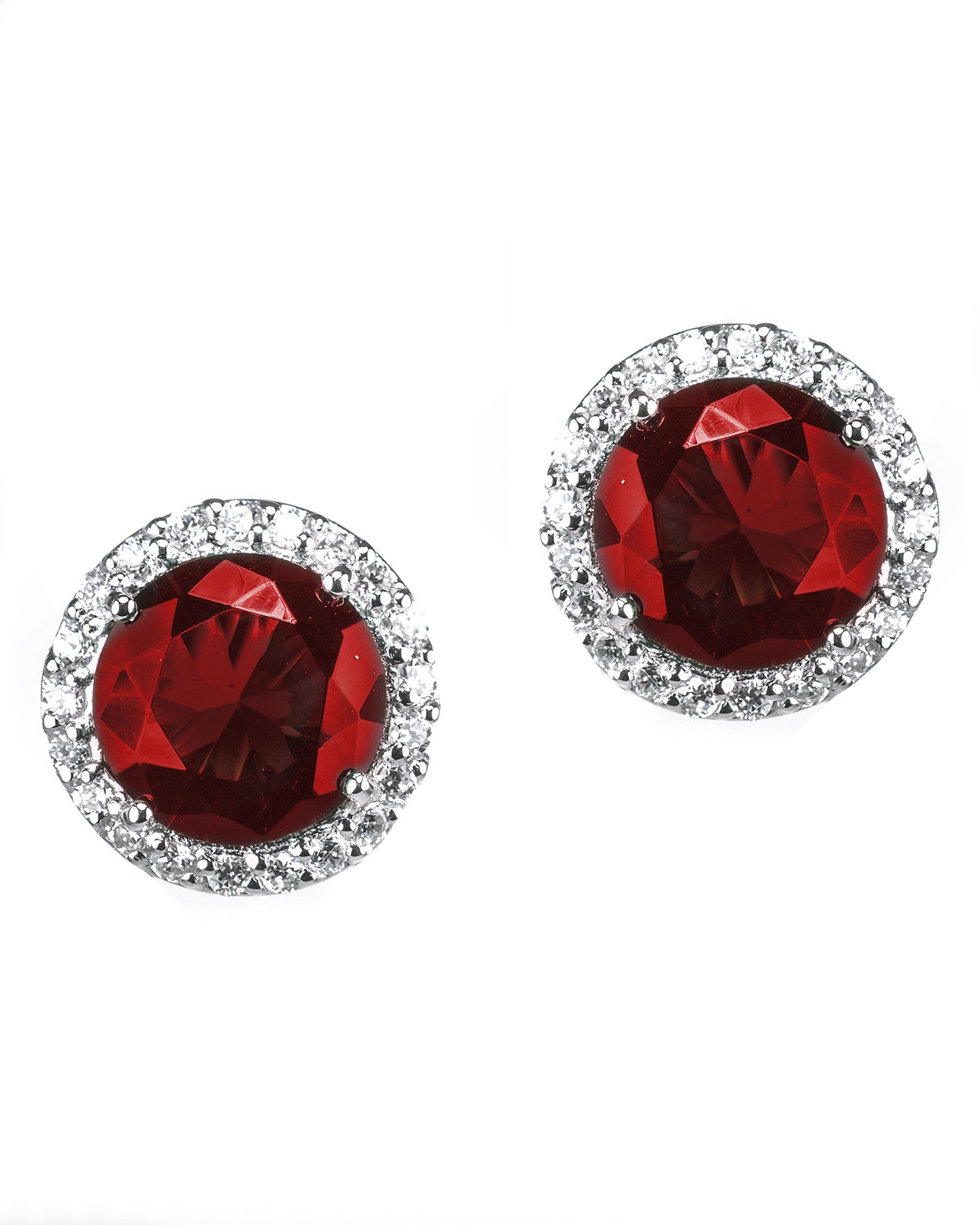 Bright Halo Stud Earrings