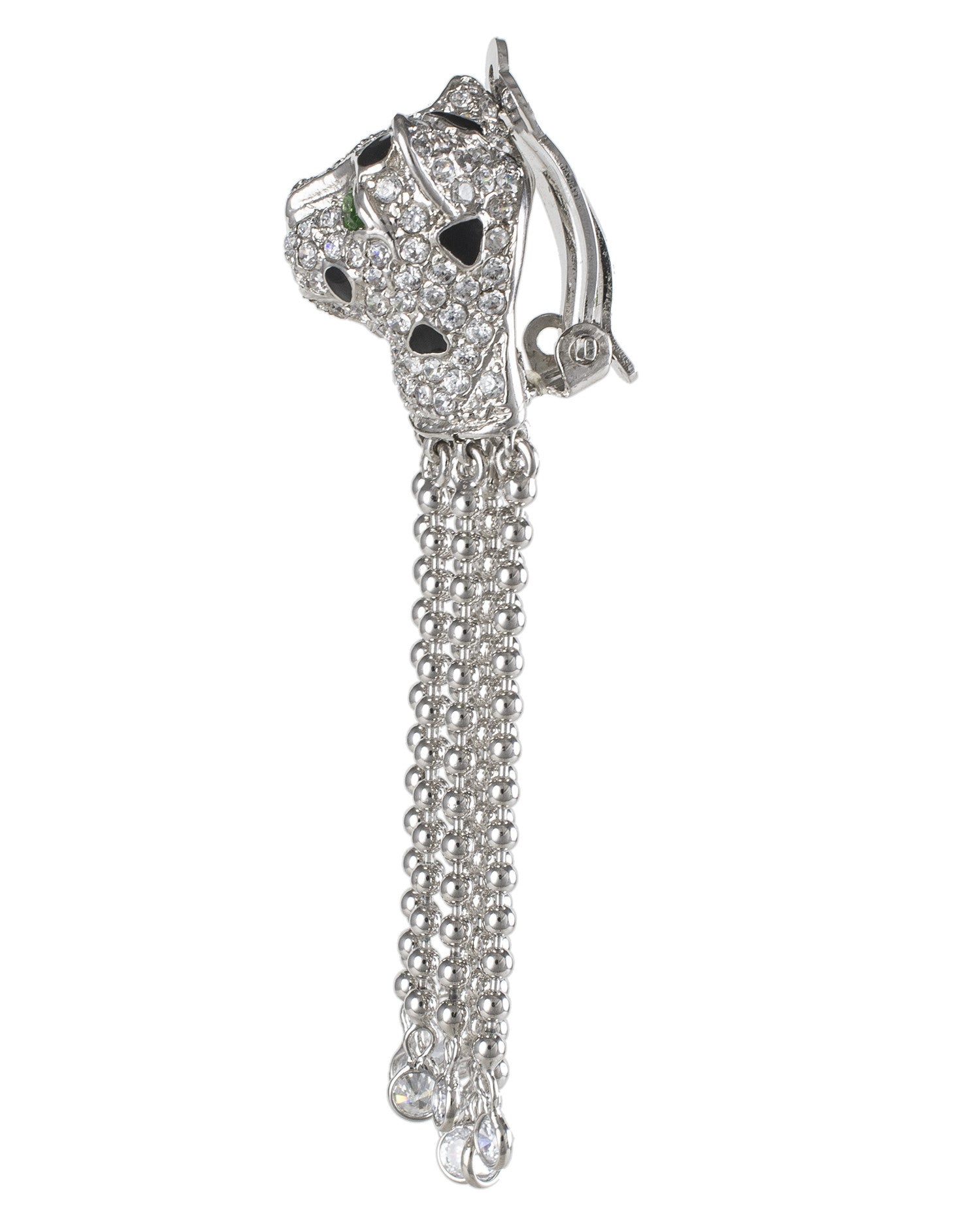 Panther Fringe Earrings