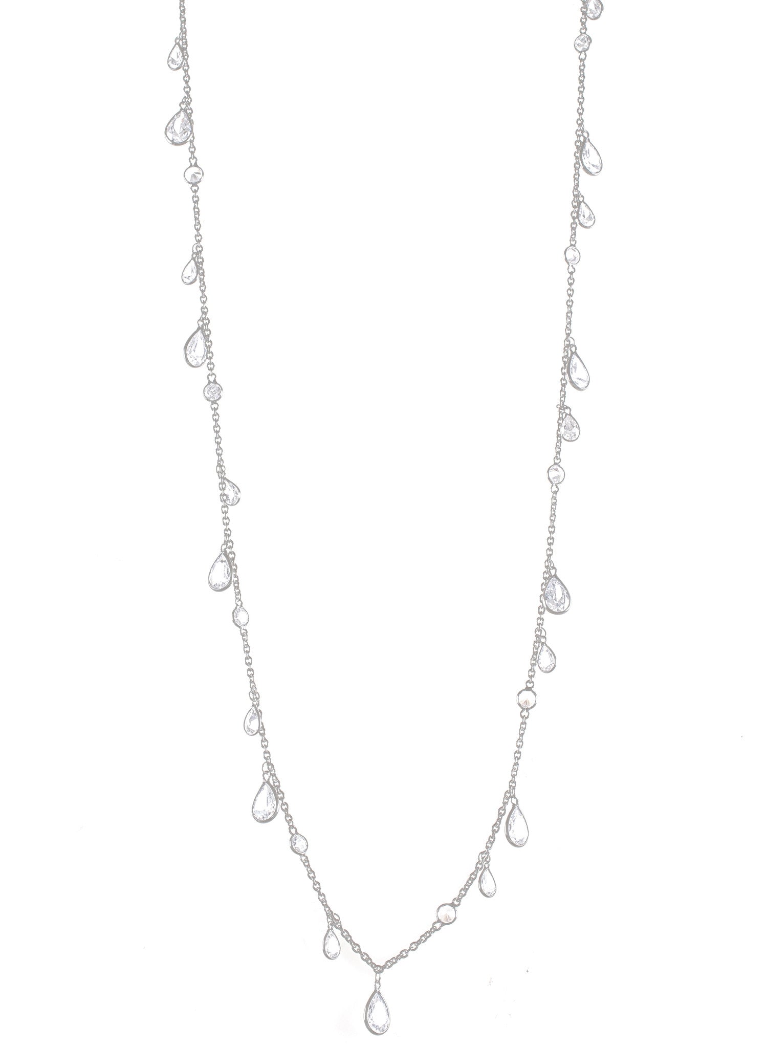 Elongated Flapper Necklace