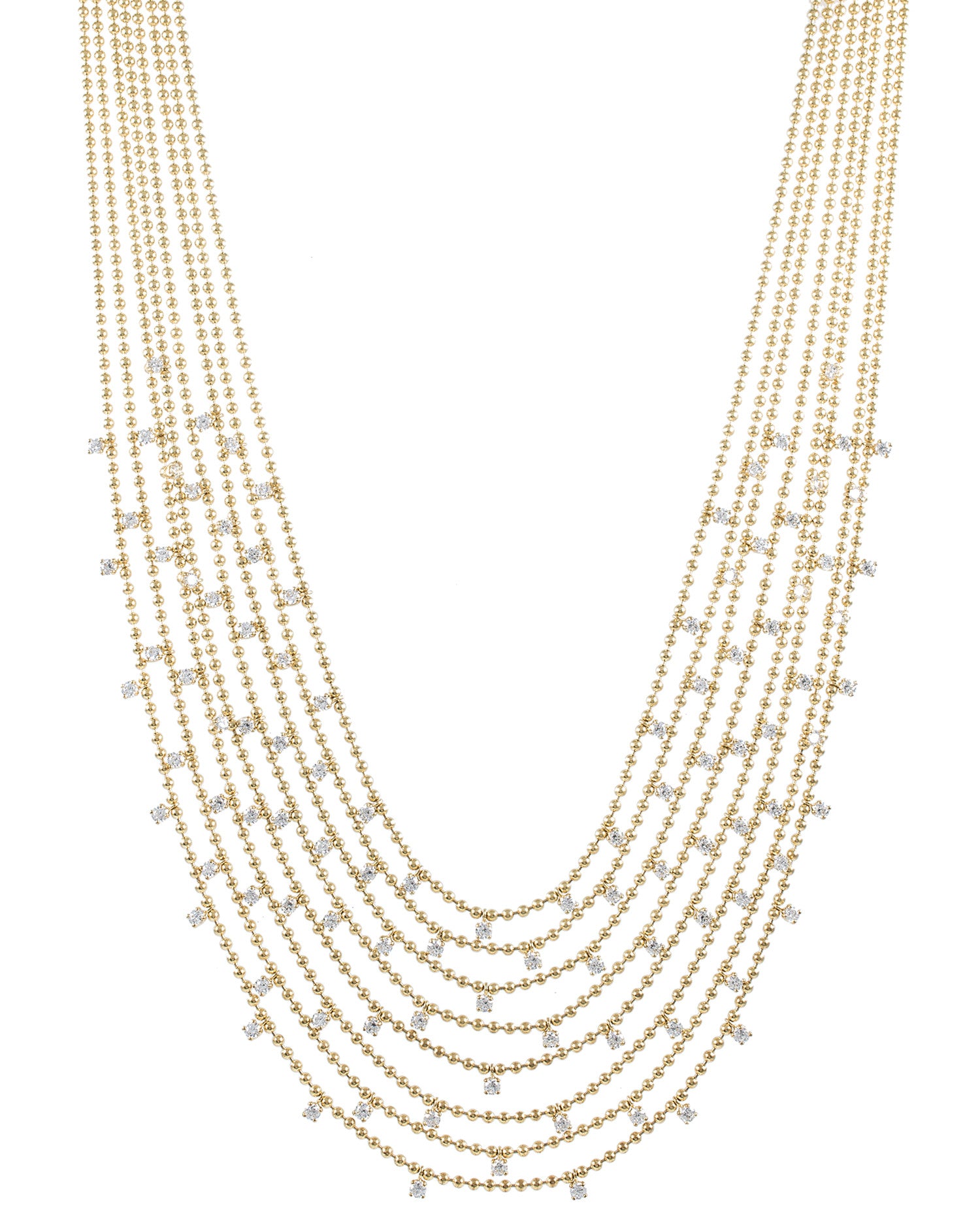 Draped Bib Necklace