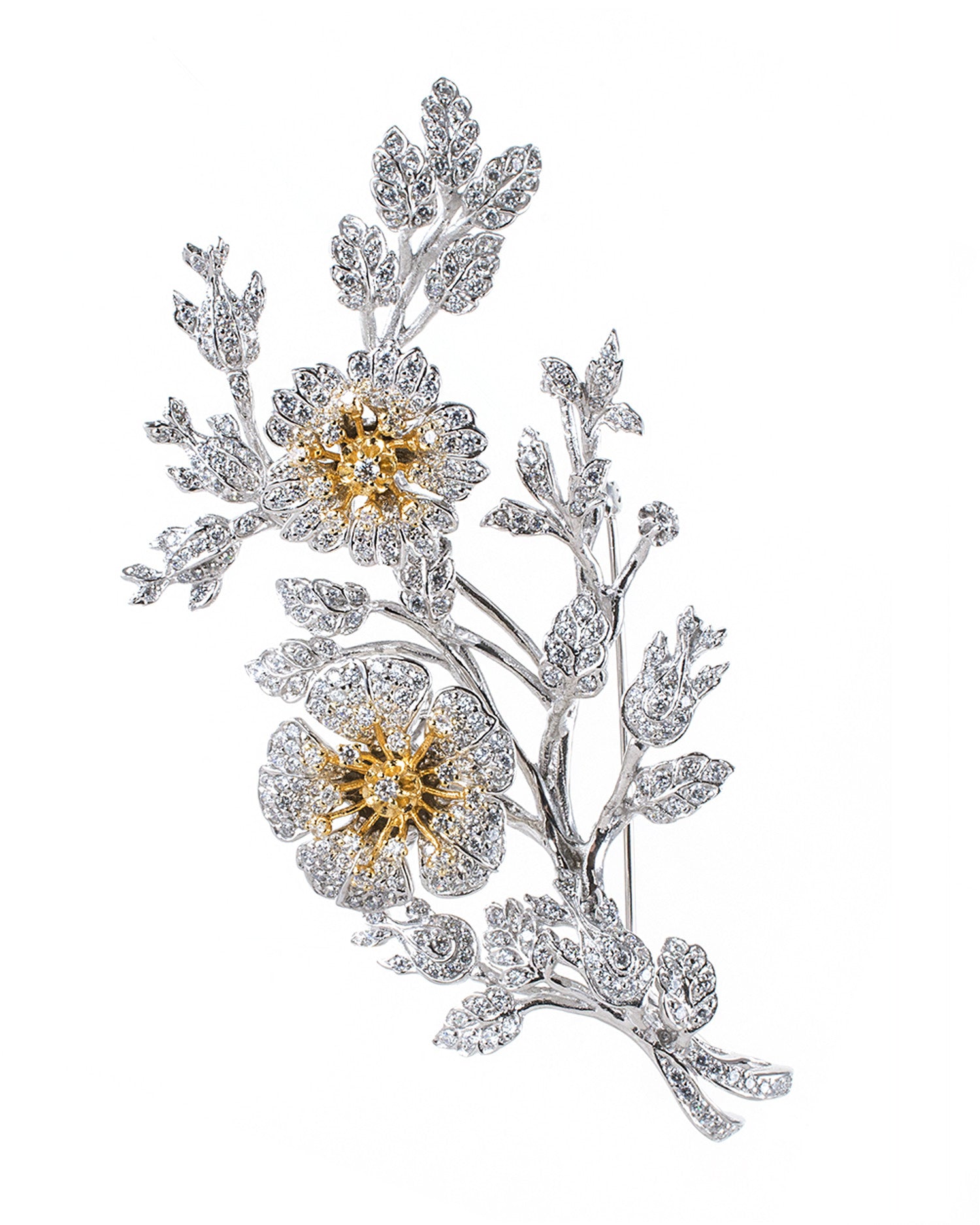 Royal Floral Brooch