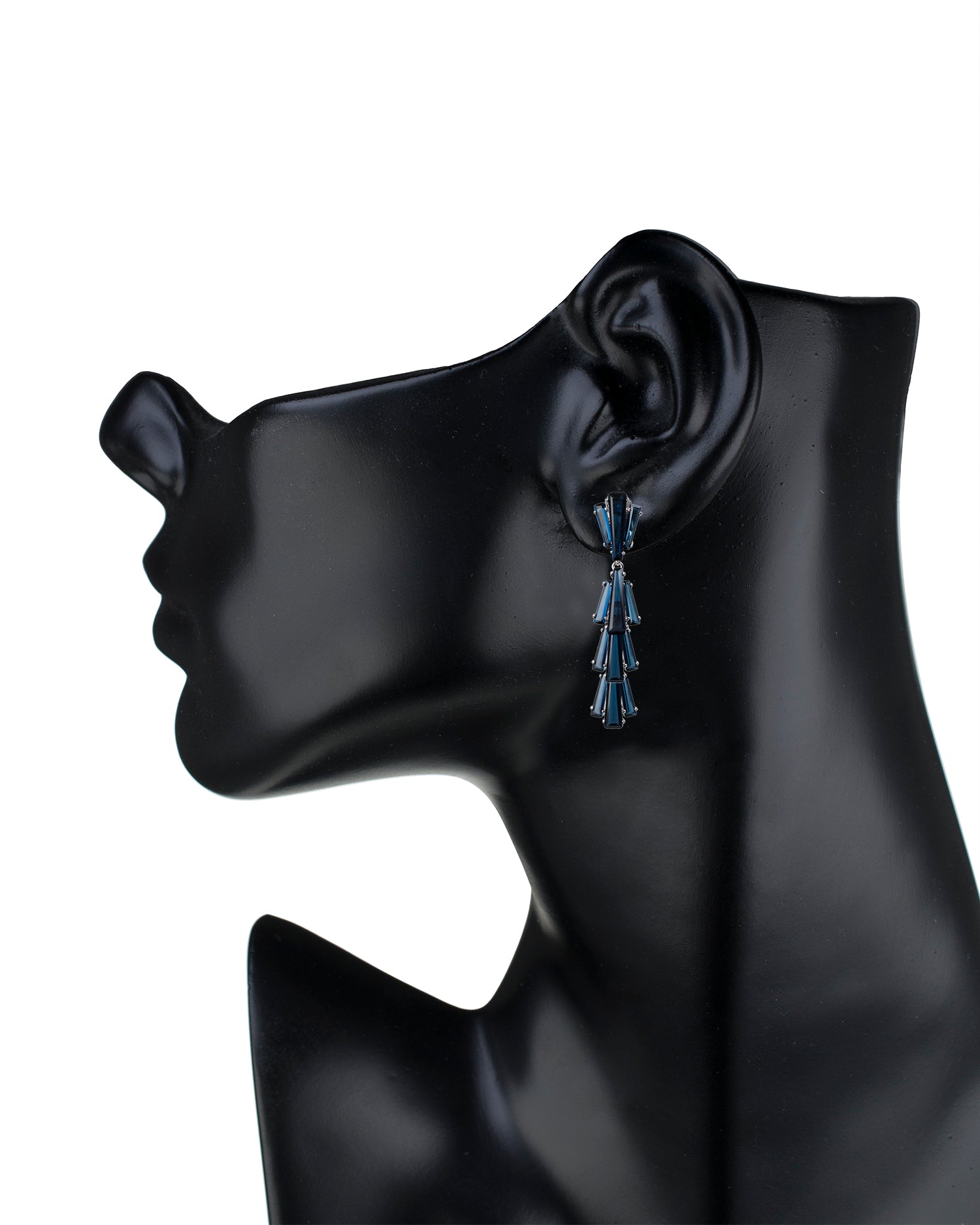 Waterfall Baguette Earrings