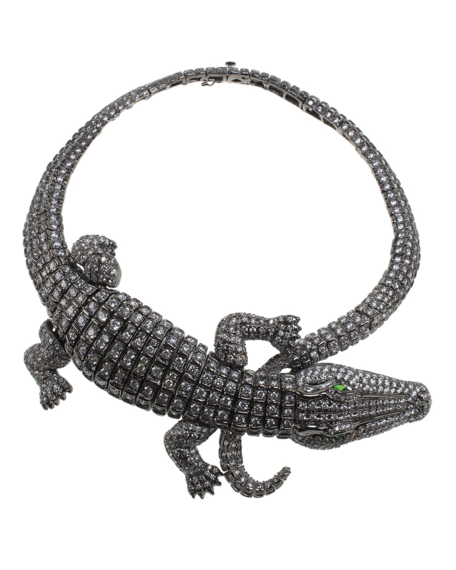 Crocodile Collar Necklace
